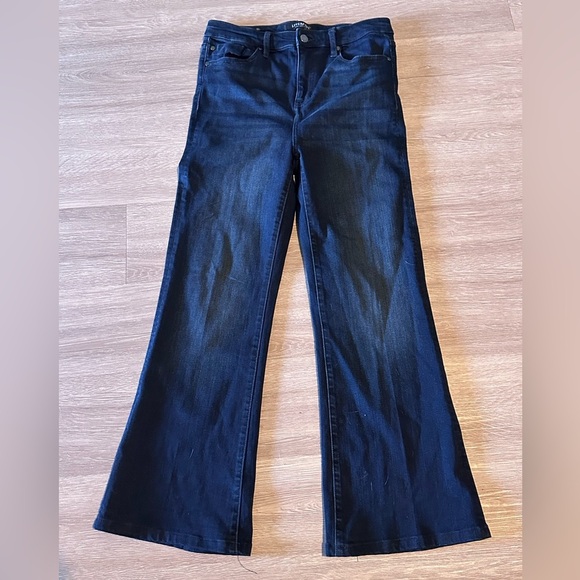 Liverpool Hannah Hi-Rise Super‎ Flare in Westridge jeans size 6 /28 short - Picture 1 of 6